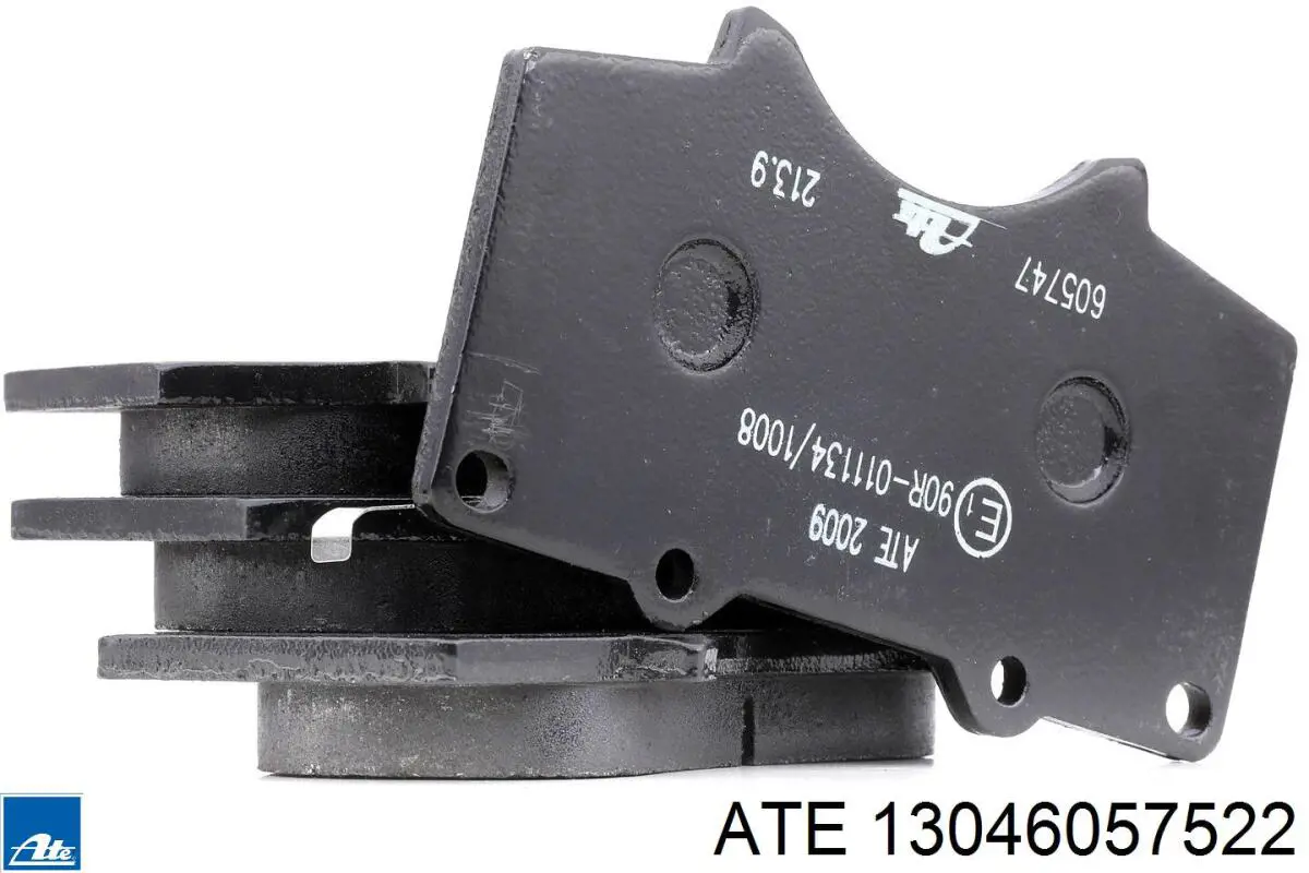Klocki hamulcowe przednie tarczowe ATE 13046057522 cena, od 26,72 USD