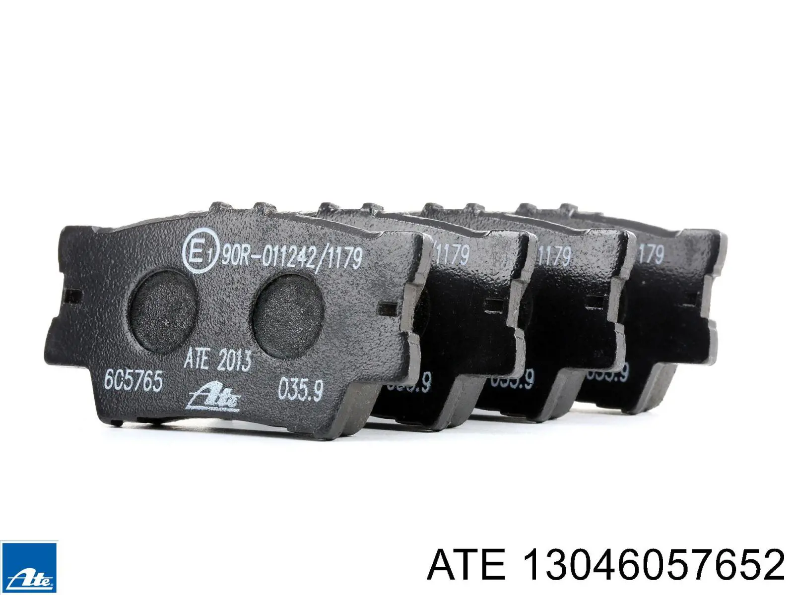 Okładziny (klocki) do hamulców tarczowych tylne ATE 13046057652 cena, od 17,35 USD
