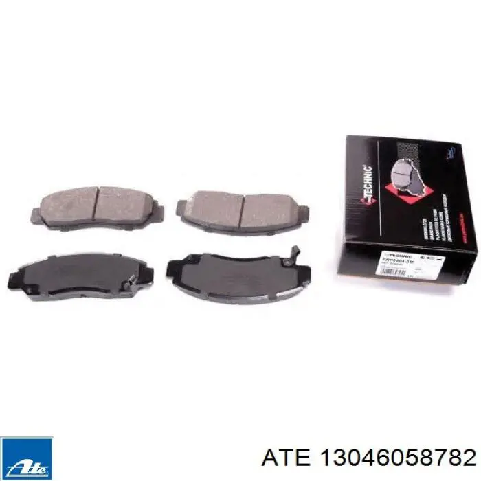 Klocki hamulcowe przednie tarczowe ATE 13046058782 cena, od 60,38 USD