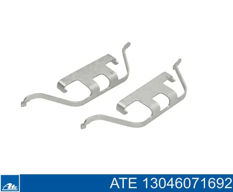 13046071692 ATE Okładziny (klocki) do hamulców tarczowych tylne