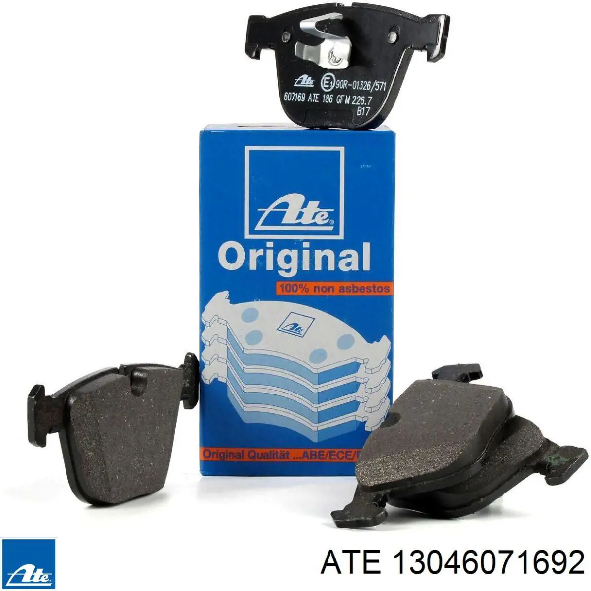 Okładziny (klocki) do hamulców tarczowych tylne ATE 13046071692 cena, od 46,97 USD