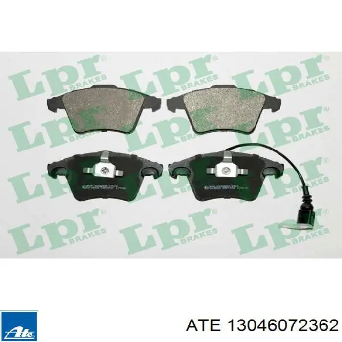 Klocki hamulcowe przednie tarczowe ATE 13046072362 cena, od 35,11 USD