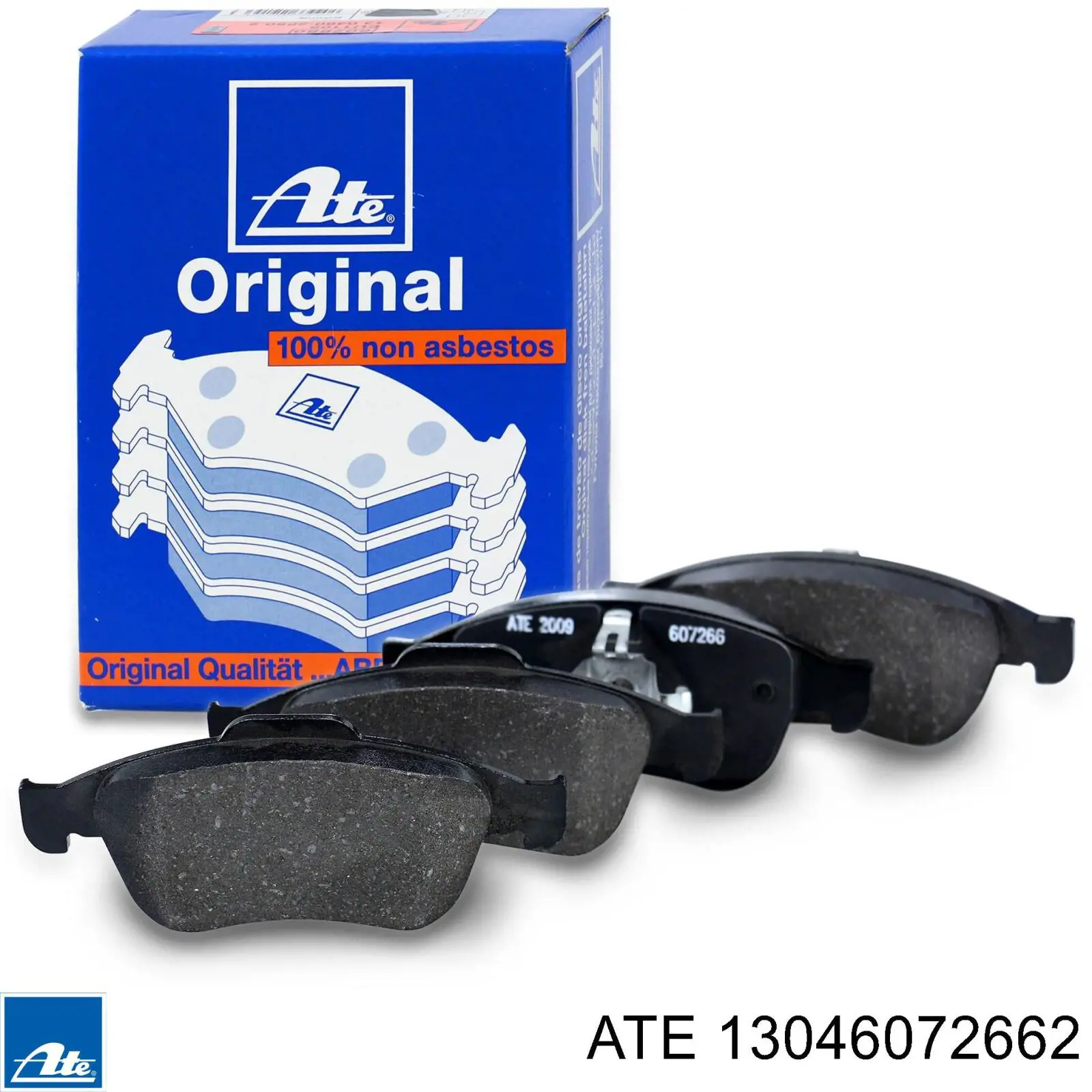 Klocki hamulcowe przednie tarczowe ATE 13046072662 cena, od 26,24 USD