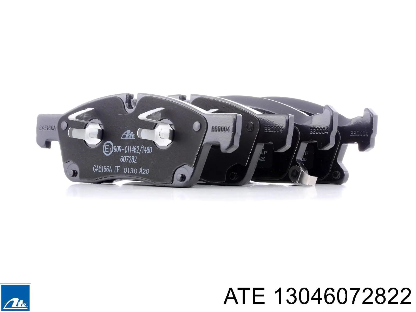 Klocki hamulcowe przednie tarczowe ATE 13046072822 cena, od 43,42 USD