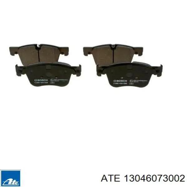 Klocki hamulcowe przednie tarczowe ATE 13046073002 cena, od 39,85 USD