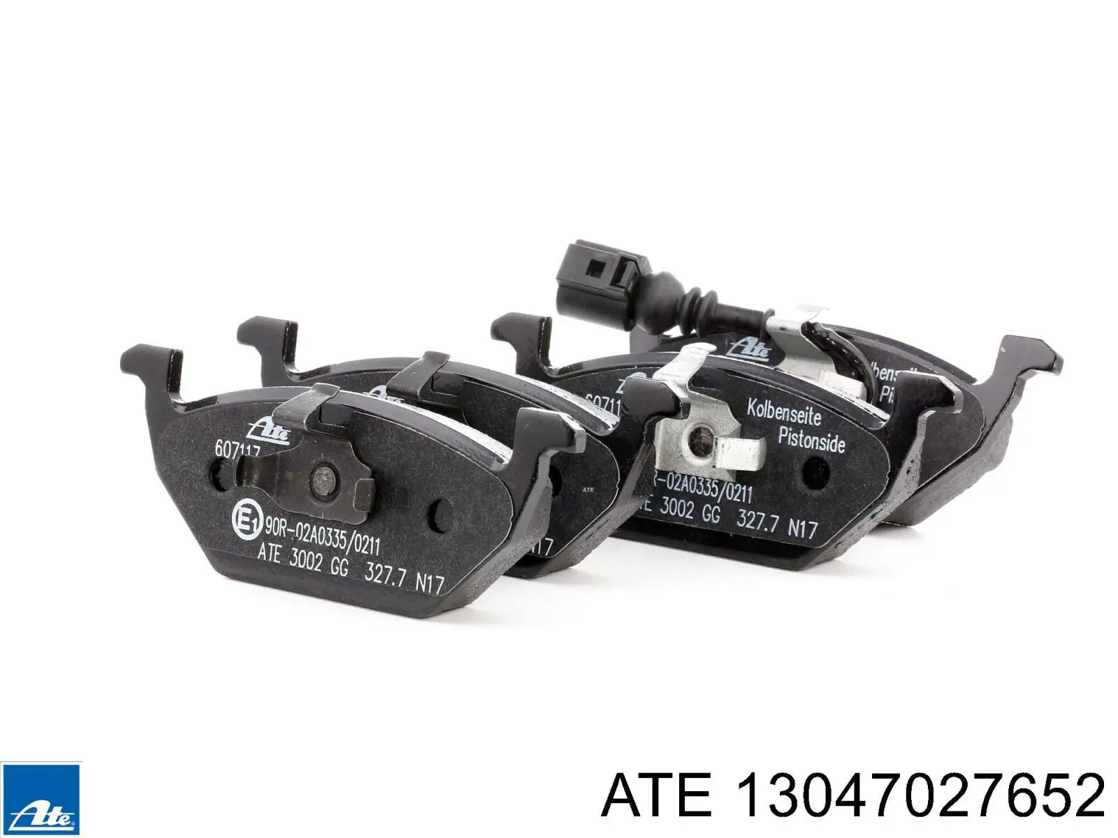 Klocki hamulcowe przednie tarczowe ATE 13047027652 cena, od 37,39 USD
