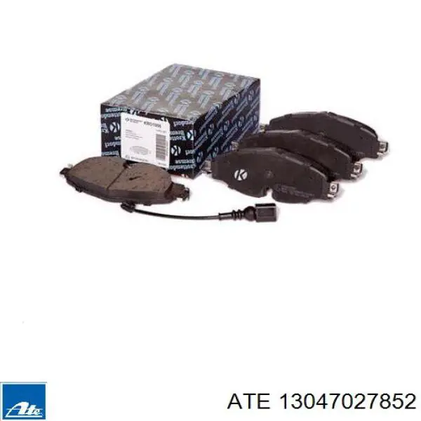 Klocki hamulcowe przednie tarczowe ATE 13047027852 cena, od 30,11 USD