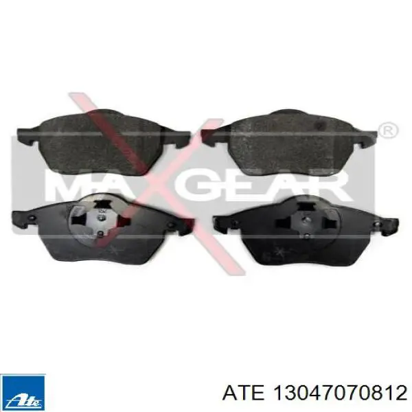 Klocki hamulcowe przednie tarczowe ATE 13047070812 cena, od 27,33 USD