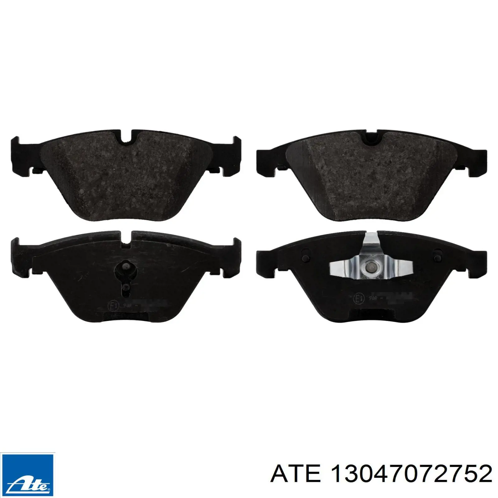 Klocki hamulcowe przednie tarczowe ATE 13047072752 cena, od 38,07 USD