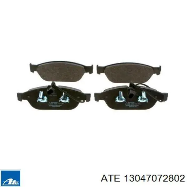 Do koszyka 13047072802 ATE Klocki hamulcowe przednie tarczowe