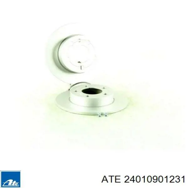 Tarcza hamulcowa tylna ATE 24010901231 cena, od 53,19 USD