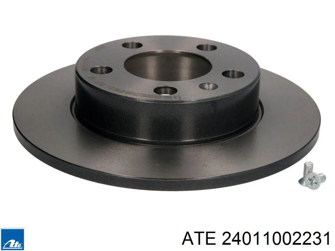 Tarcza hamulcowa tylna ATE 24011002231 cena, od 32,19 USD