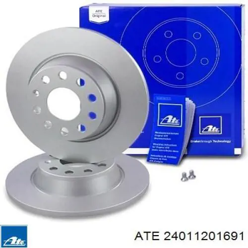 Tarcza hamulcowa tylna ATE 24011201691 cena, od 38,93 USD