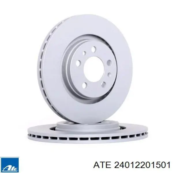 Do koszyka 24012201501 ATE Tarcza hamulcowa przednia