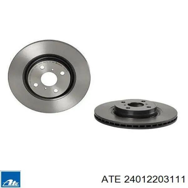 Tarcza hamulcowa przednia ATE 24012203111 cena, od 52,82 USD