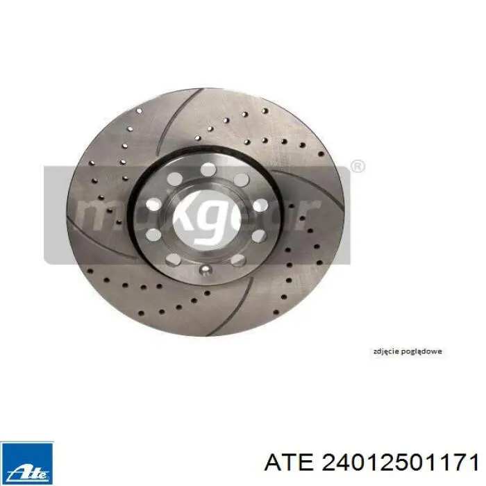 Tarcza hamulcowa przednia ATE 24012501171 cena, od 50,49 USD