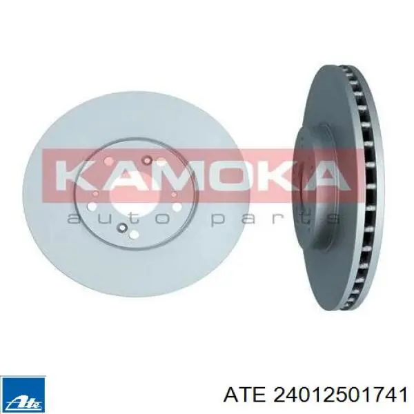 Do koszyka 24012501741 ATE Tarcza hamulcowa przednia