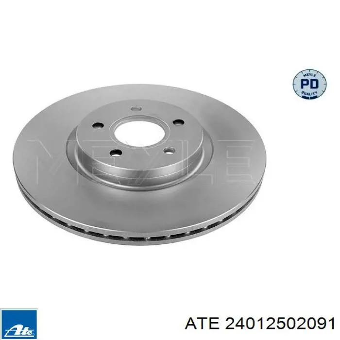Tarcza hamulcowa przednia ATE 24012502091 cena, od 70,35 USD
