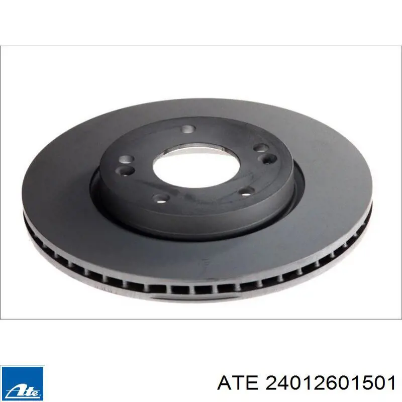 Do koszyka 24012601501 ATE Tarcza hamulcowa przednia
