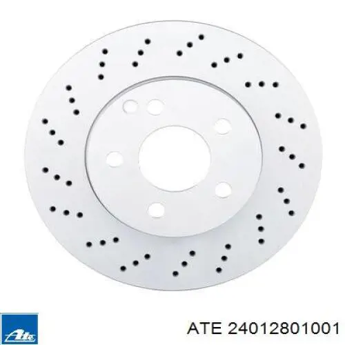 Tarcza hamulcowa przednia ATE 24012801001 cena, od 78,14 USD