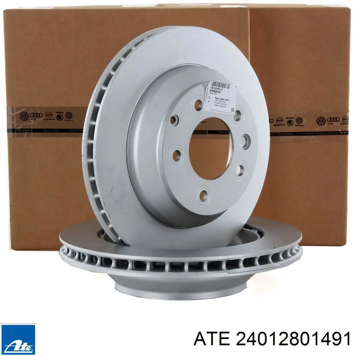 Tarcza hamulcowa tylna ATE 24012801491 cena, od 71,04 USD
