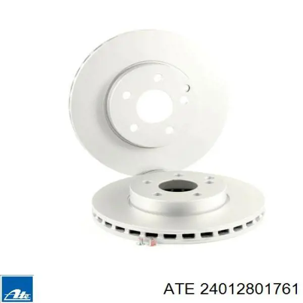 Tarcza hamulcowa przednia ATE 24012801761 cena, od 53,19 USD