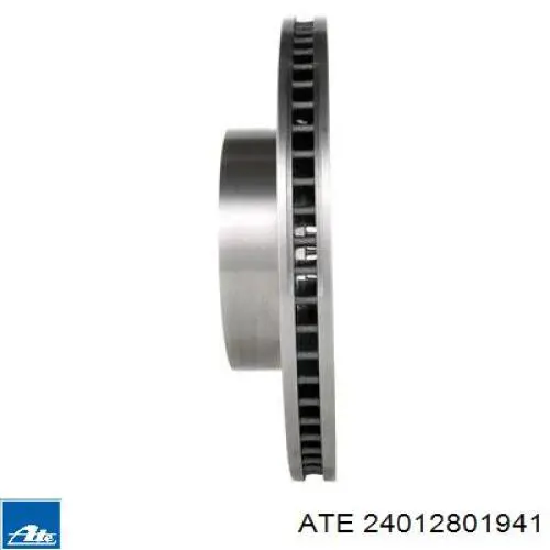 Do koszyka 24012801941 ATE Tarcza hamulcowa przednia