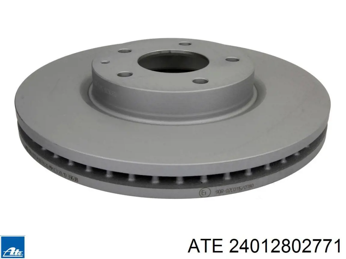 Tarcza hamulcowa przednia ATE 24012802771 cena, od 56,37 USD