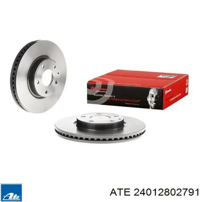 Tarcza hamulcowa przednia ATE 24012802791 cena, od 56,37 USD