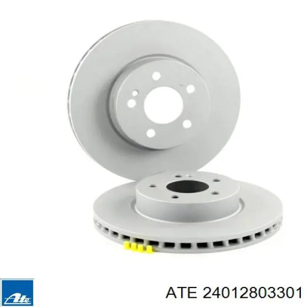 Tarcza hamulcowa przednia ATE 24012803301 cena, od 113,47 USD