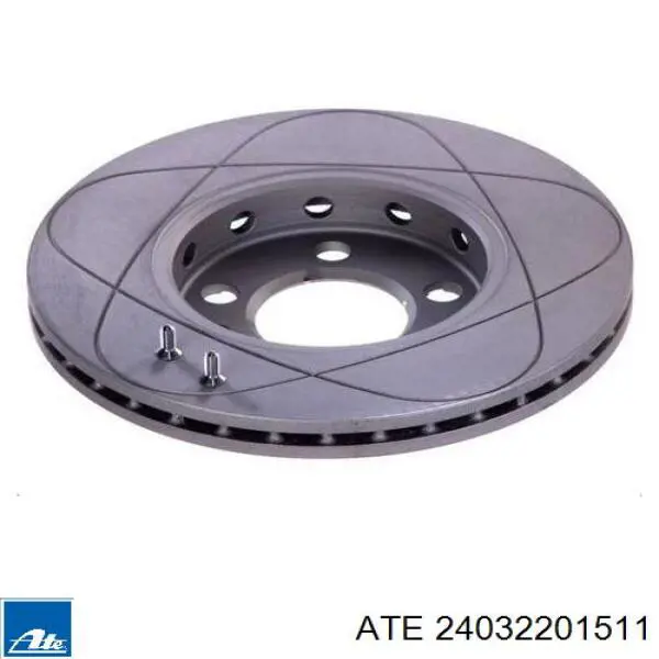 Do koszyka 24032201511 ATE Tarcza hamulcowa przednia