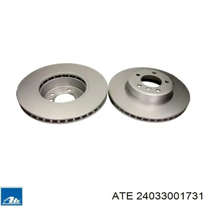 Tarcza hamulcowa przednia ATE 24033001731 cena, od 80,12 USD