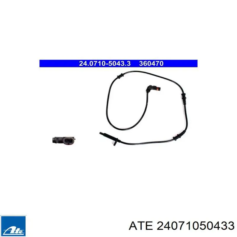 Czujnik ABS przedni Bremi 51400 cena, od 34,85 USD
