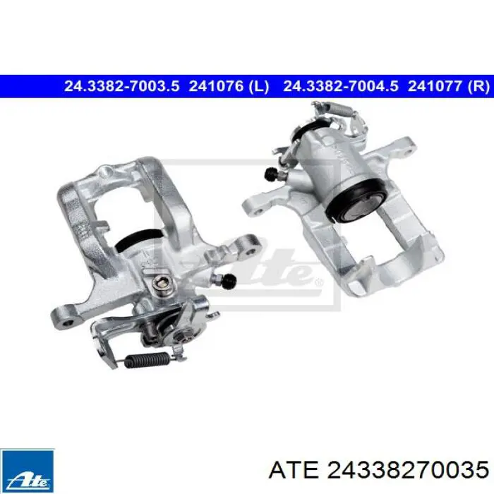 Zacisk hamulcowy tylny lewy Chevrolet Aveo (T300)