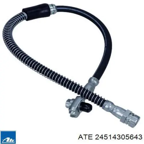 Do koszyka 24514305643 ATE Przewód hamulcowy przedni