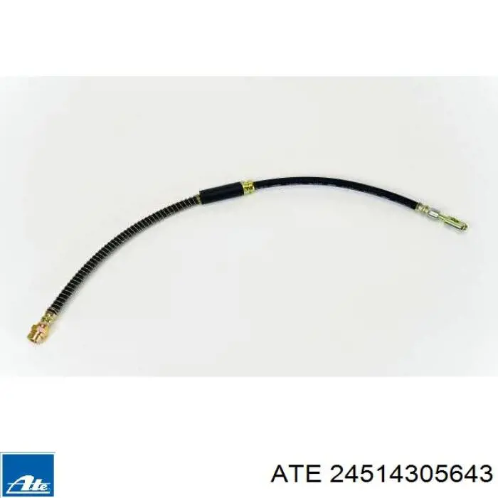 Do koszyka 24514305643 ATE Przewód hamulcowy przedni