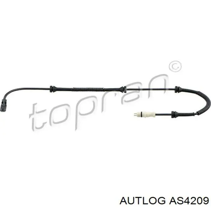 Czujnik ABS przedni Autlog AS4209 cena, od 23,10 USD
