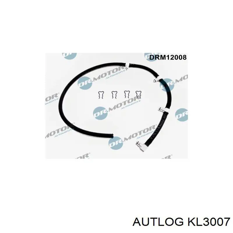 Rurka paliwa, zwrotna od wtryskiwaczy Autlog KL3007 cena, od 28,13 USD