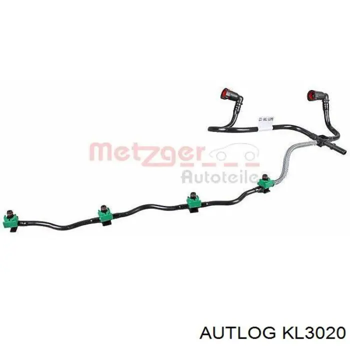 Rurka paliwa, zwrotna od wtryskiwaczy Autlog KL3020 cena, od 45,20 USD