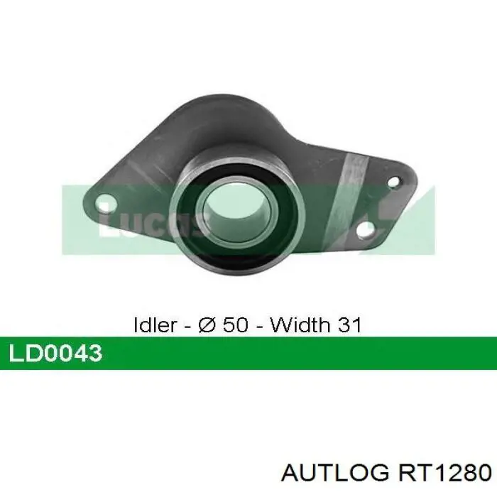 Rolka prowadząca kierunkowa paska rozrządu Autlog RT1280 cena, od 22,42 USD