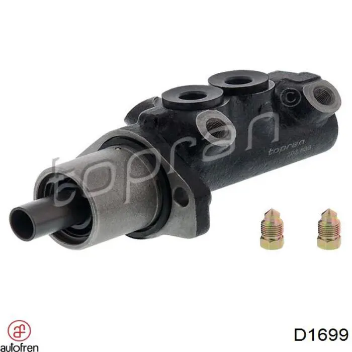 Zestaw naprawczy głównego cylindra hamulcowego Autofren D1699 cena, od 9,46 USD