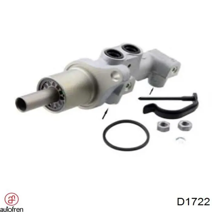 Do koszyka D1722 Autofren Zestaw naprawczy głównego cylindra hamulcowego