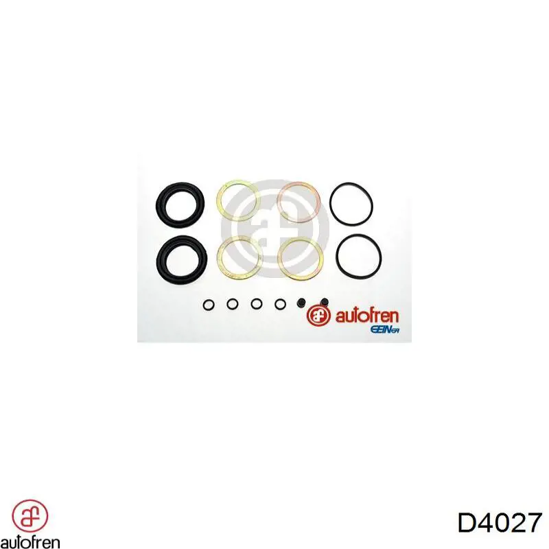 Zestaw naprawczy zacisku hamulcowego przedniego Autofren D4027 cena, od 5,62 USD