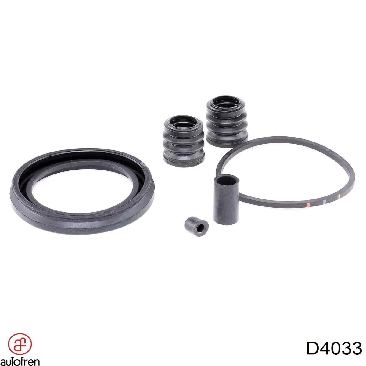 Zestaw naprawczy zacisku hamulcowego przedniego Autofren D4033 cena, od 11,39 USD