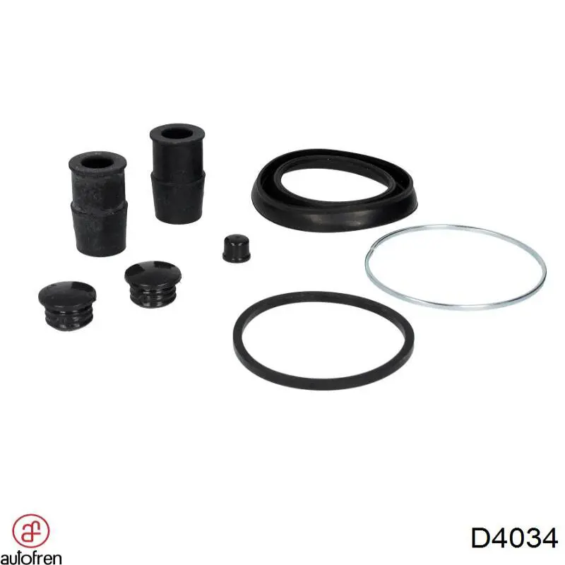 Zestaw naprawczy zacisku hamulcowego przedniego Autofren D4034 cena, od 9,02 USD
