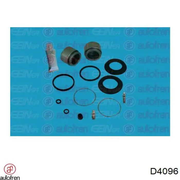 Zestaw naprawczy zacisku hamulcowego tylnego Autofren D4096 cena, od 7,77 USD