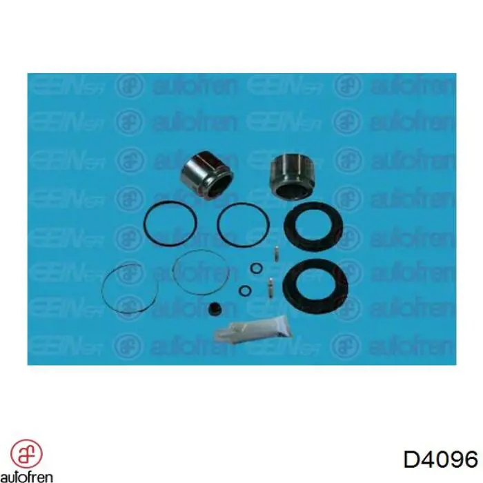 Do koszyka D4096 Autofren Zestaw naprawczy zacisku hamulcowego tylnego