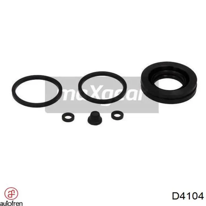 Zestaw naprawczy zacisku hamulcowego tylnego Autofren D4104 cena, od 4,92 USD