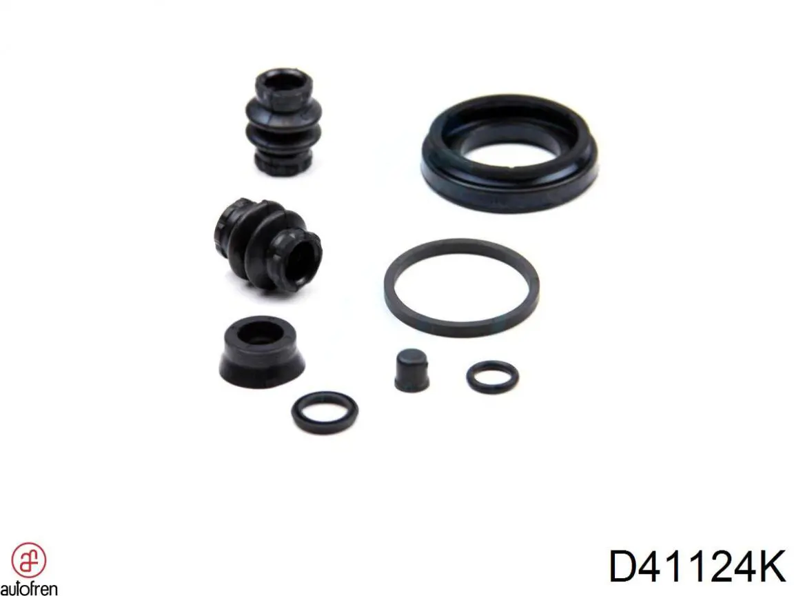 Do koszyka D41124K Autofren Zestaw naprawczy zacisku hamulcowego tylnego