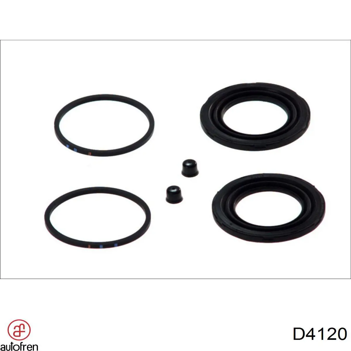 Zestaw naprawczy zacisku hamulcowego przedniego Autofren D4120 cena, od 10,75 USD
